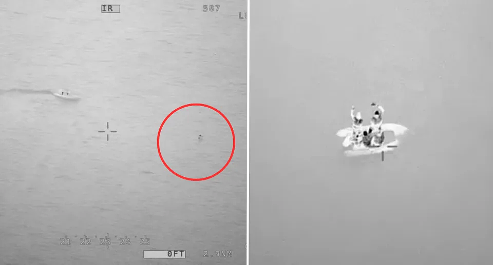鲨鱼咬坏船只！西澳5渔民被困海中，命悬一线（图） - 2