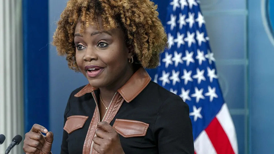 White House spokeswoman Karine Jean-Pierre