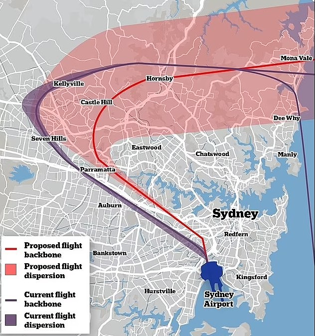 悉尼新机场飞行路线公布！华人区等地将受噪音影响，居民：人间地狱（组图） - 3