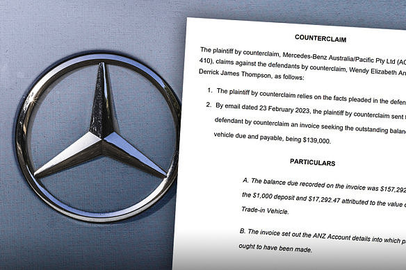 Mercedes-Benz recently filed its defence document and a counterclaim.