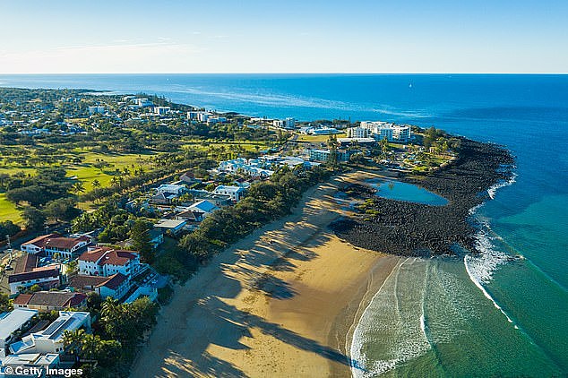 Bundaberg (pictured) in south-east Queensland is also experiencing an influx of property buyers