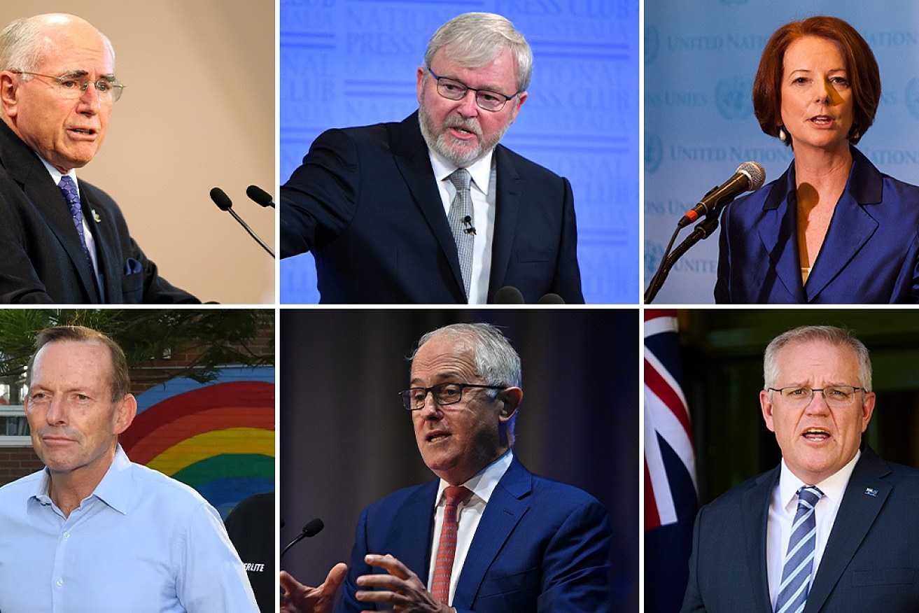 Six former PMs are calling for Australians to remain united in the face of conflict abroad.