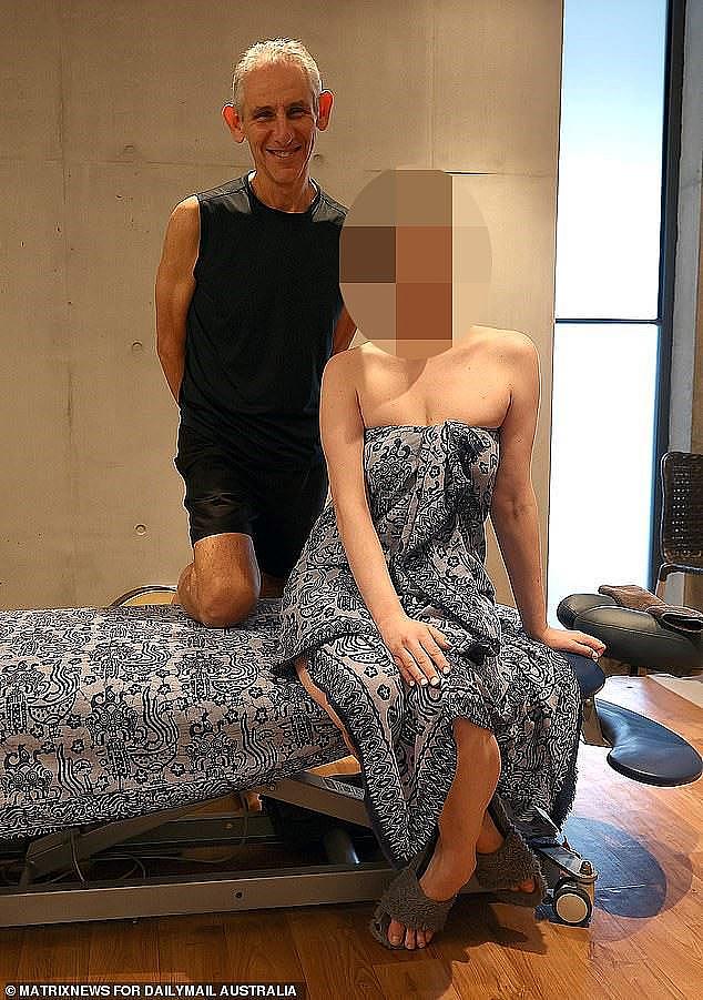 A Daily Mail Australia reporter experienced a Goldberg's famed 'lomi lomi' massage in July