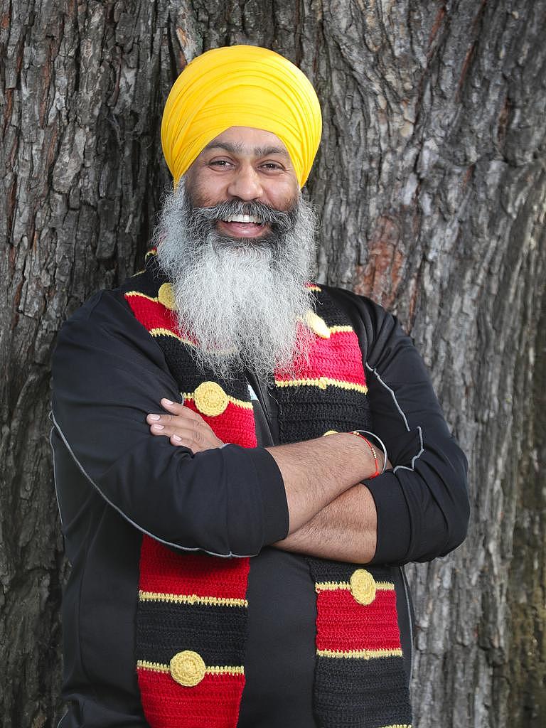 .Turbans 4 Australia founder Amar Singh. Picture: David Crosling