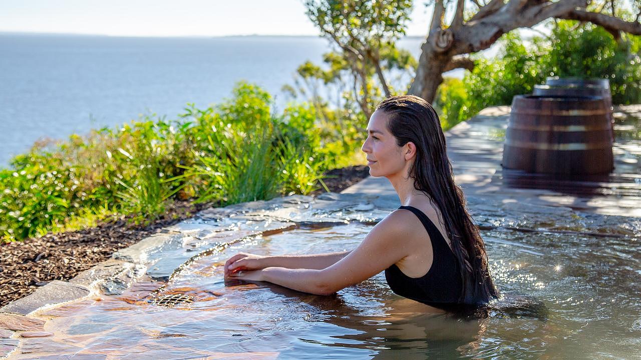 Victoria has been named one of the most exciting destinations to visit in the world next year because of its hot springs. Picture: Metung Hot Springs