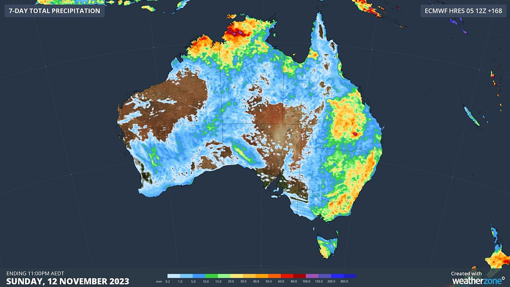 未来一周，澳洲电闪雷鸣风雨交加！部分地区恐有山洪暴发（组图） - 2