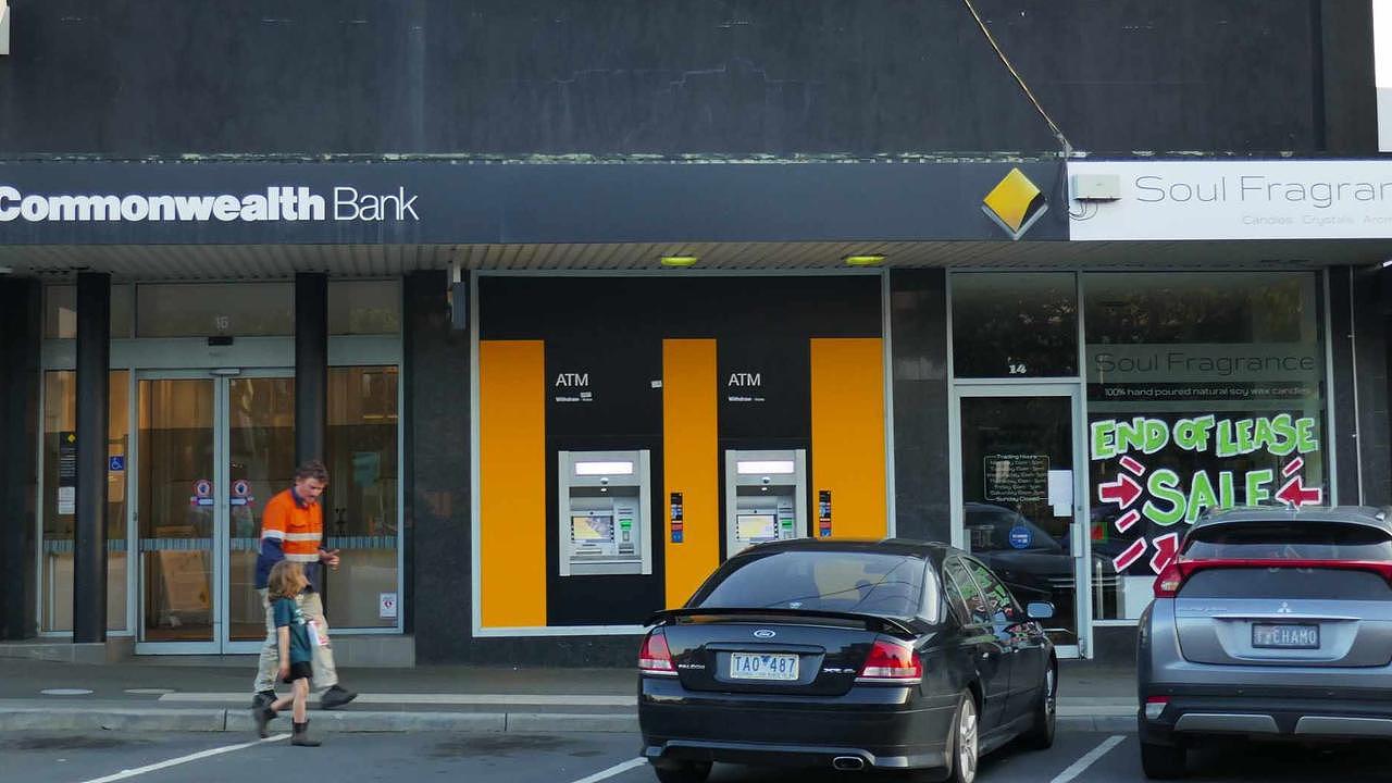 The Commonwealth Bank branch in Mooroolbark is closing. Picture: Tracy De