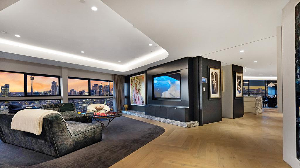 悉尼顶层公寓挂牌，要价$3200万！可360度欣赏海港美景，坐拥8车车库（组图） - 5