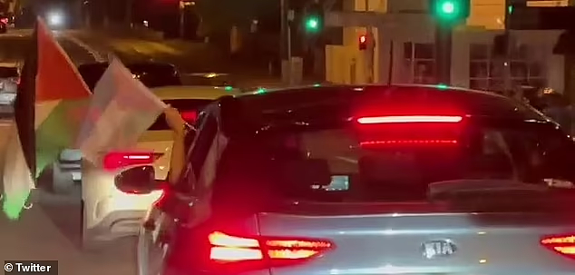 悉尼加油站发生冲突！犹太男子遭4名手持巴勒斯坦国旗青少年威胁，后视镜被砸（视频/组图） - 2