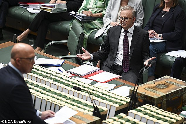 The Prime Minister's fury boiled over during Question Time, noting he 'didn't think [Opposition Leader Peter Dutton] could go this low'