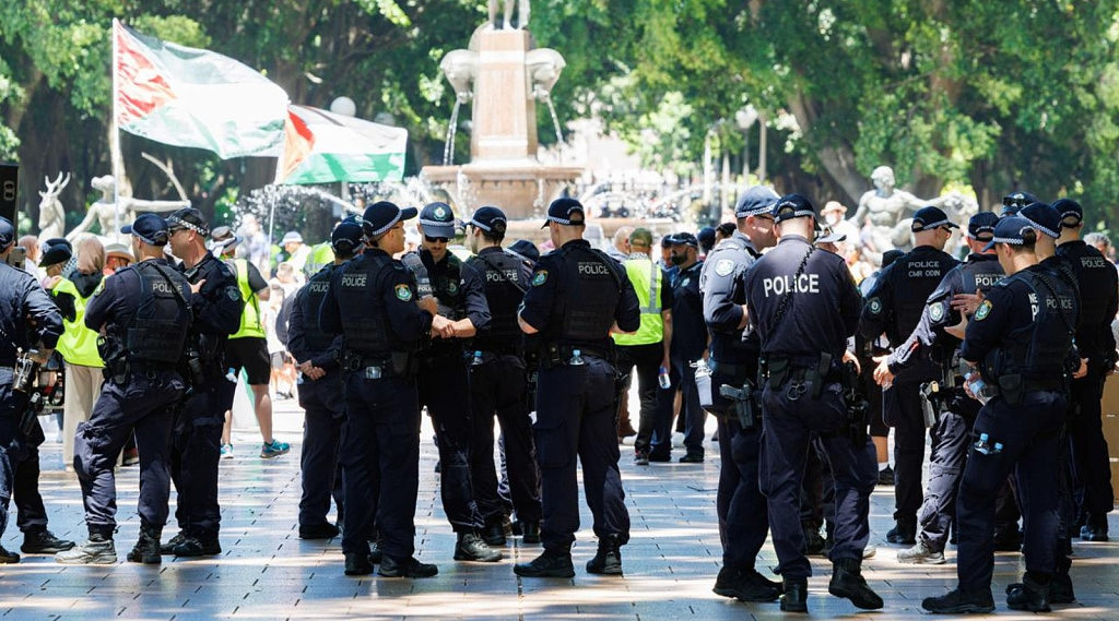 悉尼墨尔本连续数周爆发游行示威！巴以双方支持者涌上街头（组图） - 2