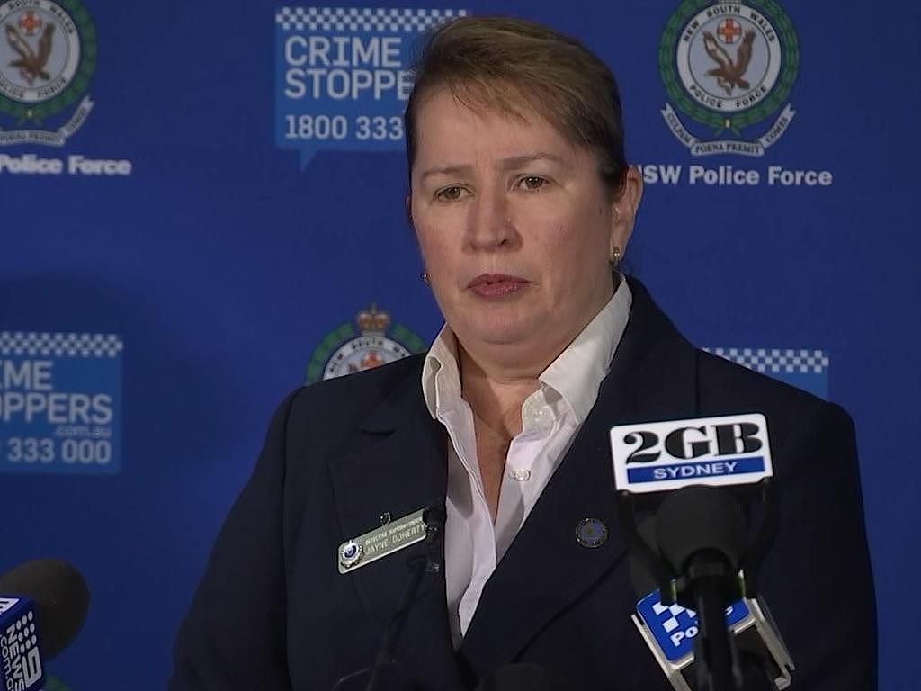 Sex Crimes Squad Commander Detective Superintendent Jayne Doherty said the man’s alleged motive remained a mystery. Picture: NSW Police