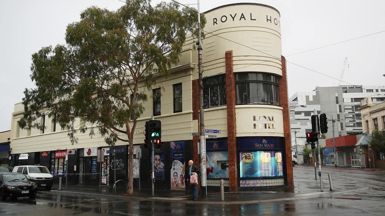 Police arrested the girl in the early hours of Thursday morning at the Royal Hotel in Footscray. Picture: David Crosling