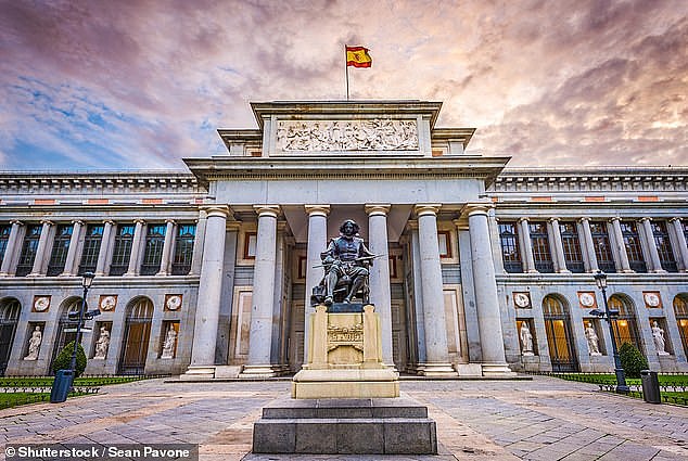 Taking eighth spot is Madrid, which Time Out describes as 'one of Europe's greatest art capitals'. Above is the Museo del Prado