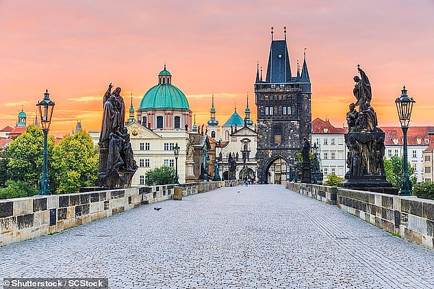 In second place is Prague, which Time Out refers to as an 'outdoor museum'. Above is Charles Bridge, which lies in the heart of the city