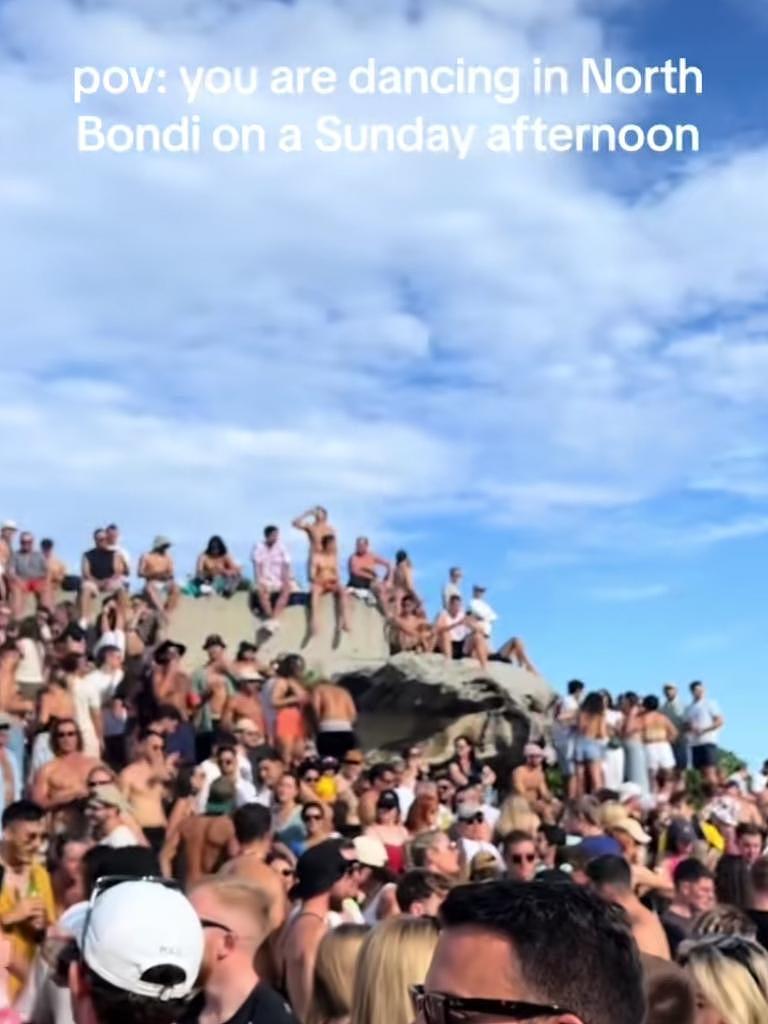 Disappointed rave attendee shared a video to Tiktok. Picture: @manonvanveluw