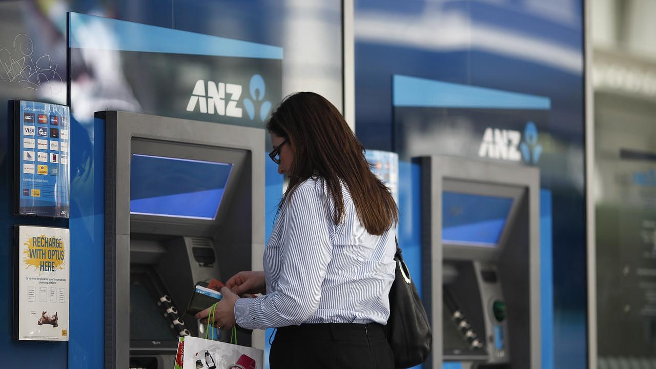 ANZ customer have hit out over being charged teller fees when the ATM is unable to adequately process their transaction. Picture: AAP Image/Lukas Coch.