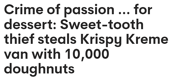 10000个甜甜圈在Carlingford被偷！Krispy Kreme货车被直接开走，警方急寻知情者（图） - 1