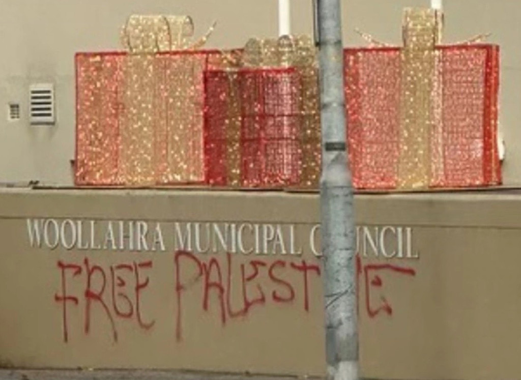 “解放巴勒斯坦” 悉尼亲巴人士在犹太社区涂鸦引不满！当地领导人：新纳粹（组图） - 2