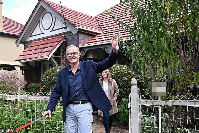 Prime Minister Anthony Albanese owns two houses in inner-city suburbs that have enjoyed Sydney 's strongest property price growth during a housing crisis - including Marrickville (pictured) where prices have surged by 14.6 per cent during the past year