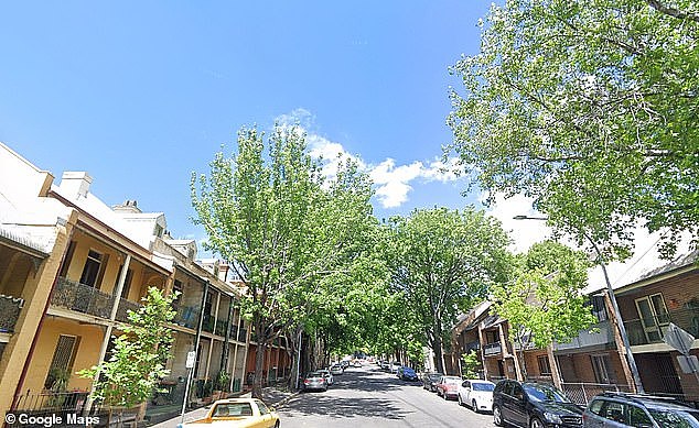 A 14-year-old boy has been charged with two counts of attempted murder after allegedly trying to mow down two people on Dowling Street in Woolloomooloo (pictured) on Saturday