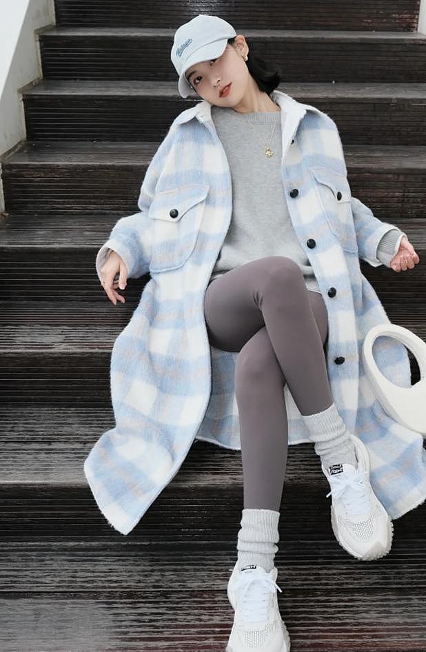 【时尚】被上海女生惊艳了！满街都是“大衣+无痕裤”，保暖好看，很洋气（组图） - 9