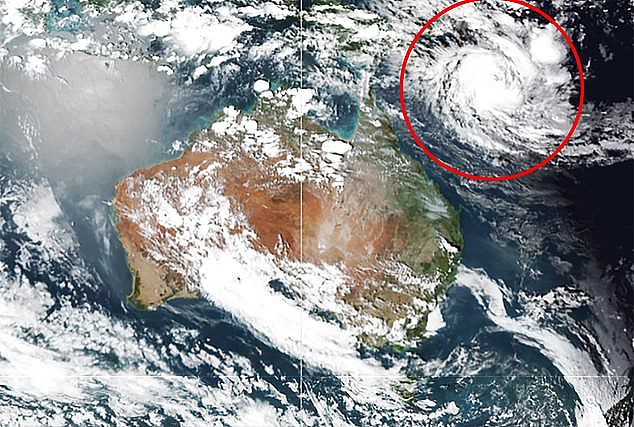 A tropical cyclone that is steamrolling towards Australia has intensified and is now a category 3 storm