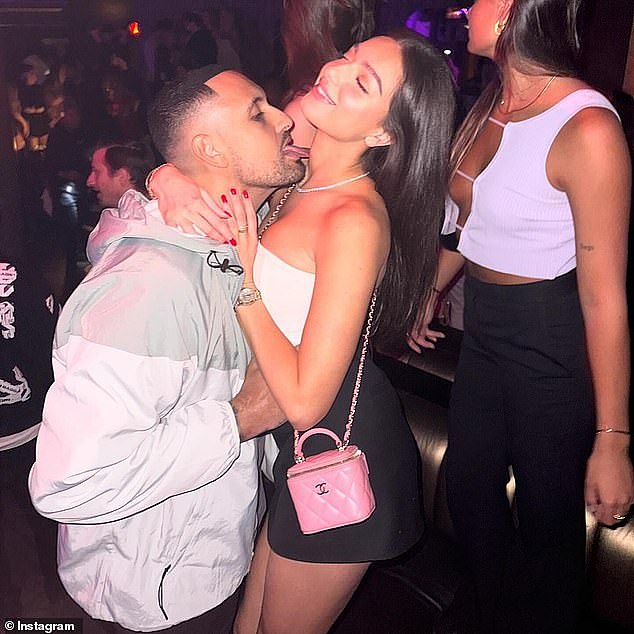Kyrgios has vowed to show fans his 'intimate side' on the social media platform