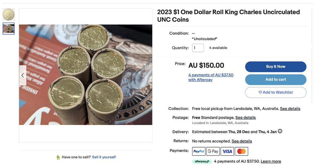 澳首批查尔斯三世硬币网上炒到$150！很多人感兴趣，但专家不建议买，因为...（组图） - 2