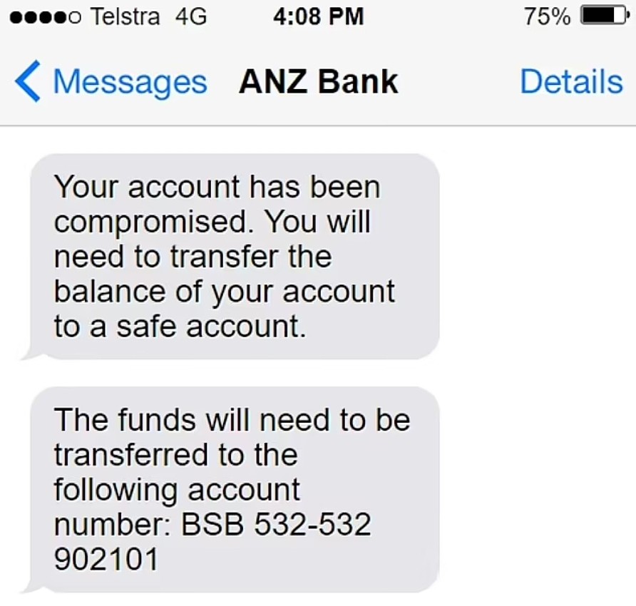 因为一封短信，悉尼亚裔男被骗$4.9万！多年积蓄一夜成空，直呼：很奔溃（组图） - 4