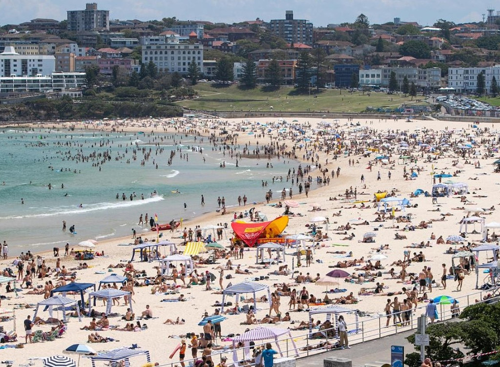 热浪持续席卷悉尼！多地气温将直逼40度，海滩人挤人，高温“重灾区”公布（组图） - 4
