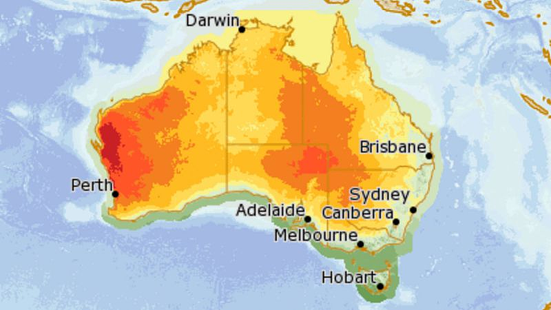 全澳首府城市圣诞节天气一览！悉尼墨尔本多云，气温舒适（组图） - 3
