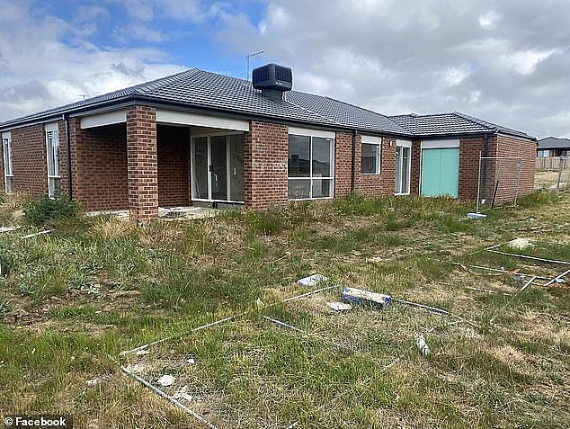 Th couple have been waiting for more than two years for their home in Victoria (pictured) to be built after Mr McElroy first signed the contract to build the property in August 2021