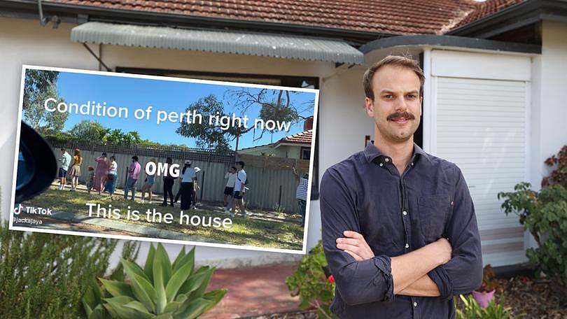 Young renters like Finn Edgar, say they are keen to get out of the rental trap. 