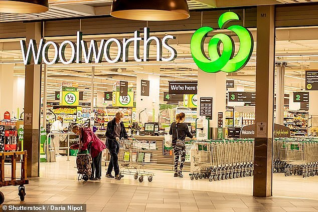 Bondi Sands is sold at major retailers across Australia, including Woolworths (above) and Coles