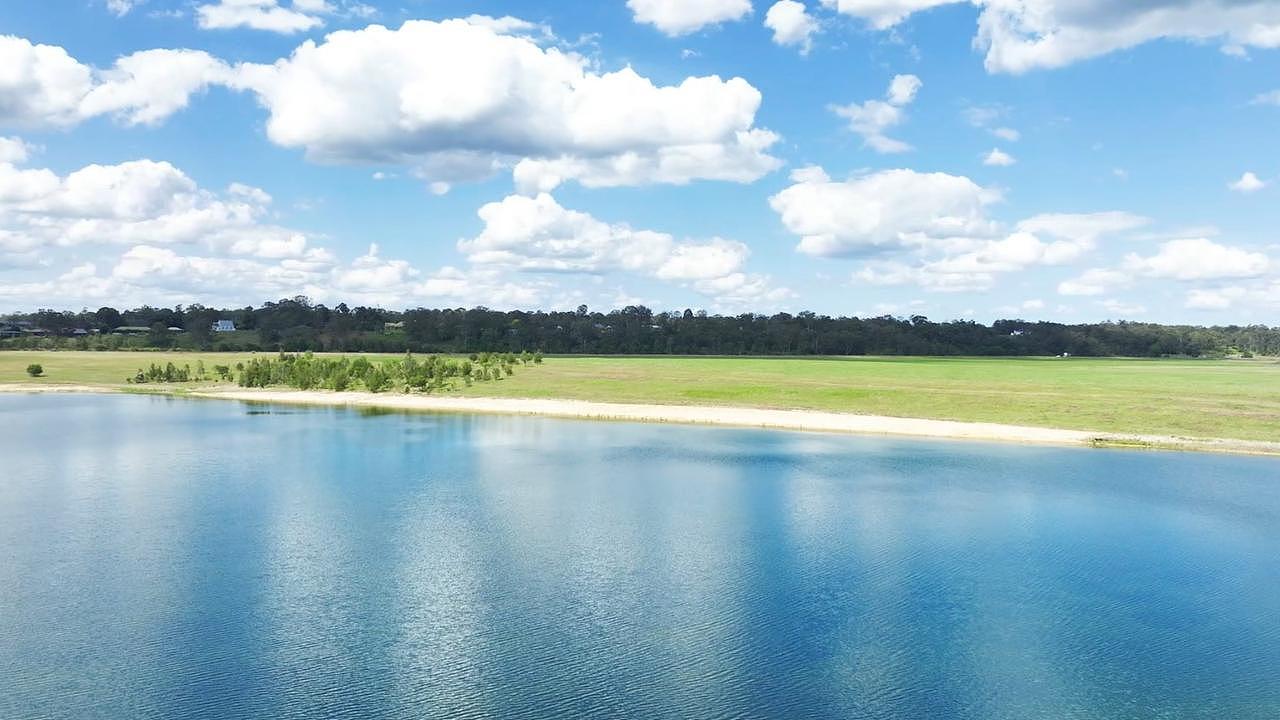 Western Sydney Lakes, where Penrith Beach, opened on Tuesday. Photo: Supplied