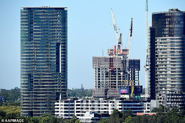 Property investors are more likely to lose money if they buy a high-rise home unit in certain parts of Australia's most populated cities (pictured is Sydney Olympic Park near Parramatta)