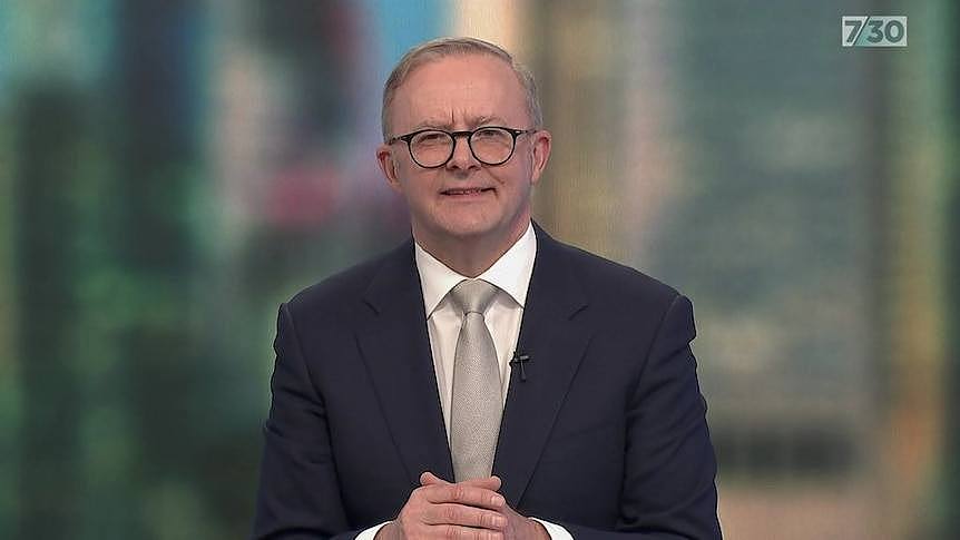 Prime Minister Anthony Albanese speaks to 7.30 - ABC News