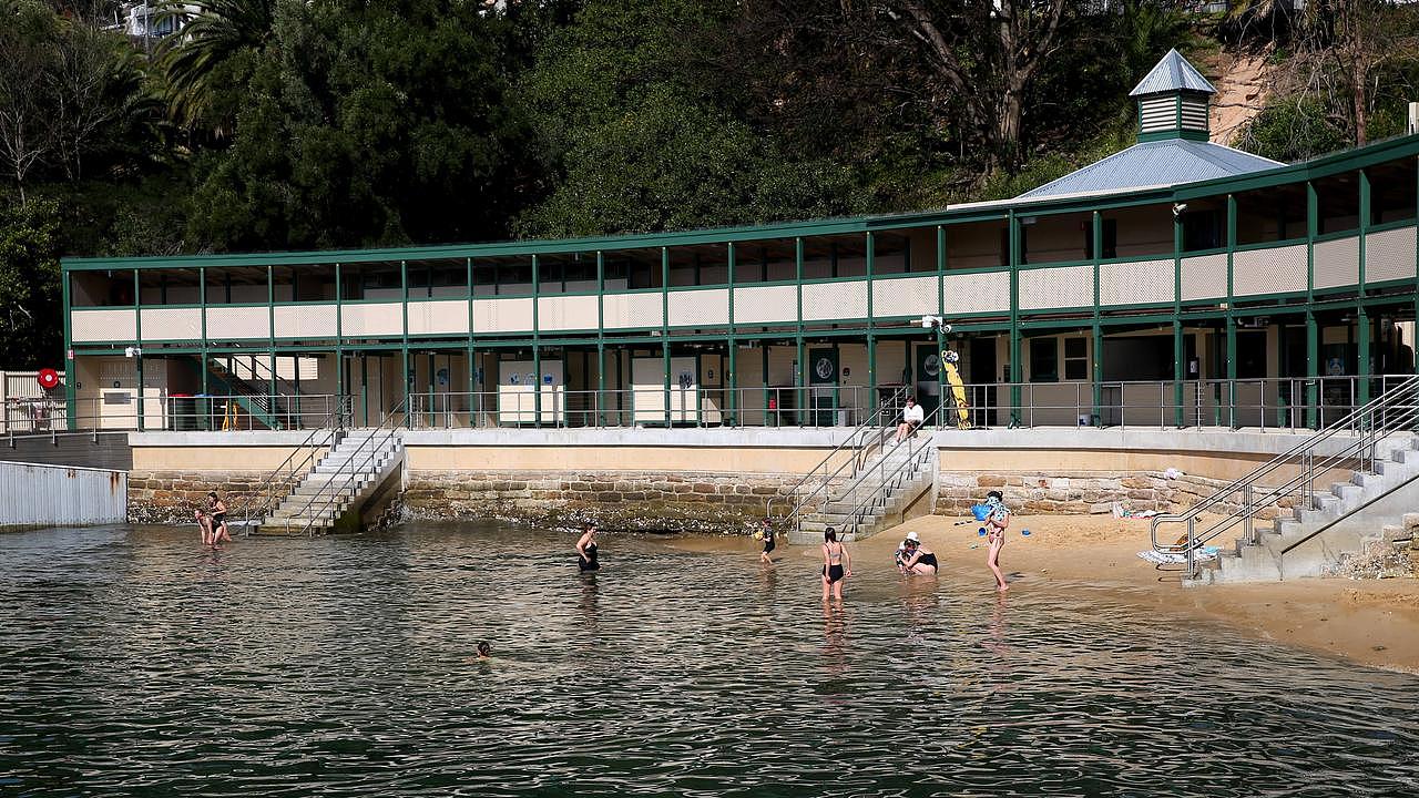 Dawn Fraser Baths in Balmain is another area people are being warned to avoid. Picture: NCA NewsWire / Nikki Short