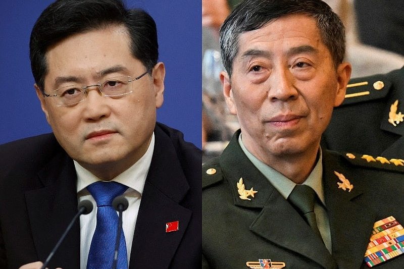 前外长秦刚和国防部长李尚福被双双免去国务委员的职务。