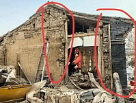 甘肃地震，揭开了“遮羞墙”背后的真实面目（组图）