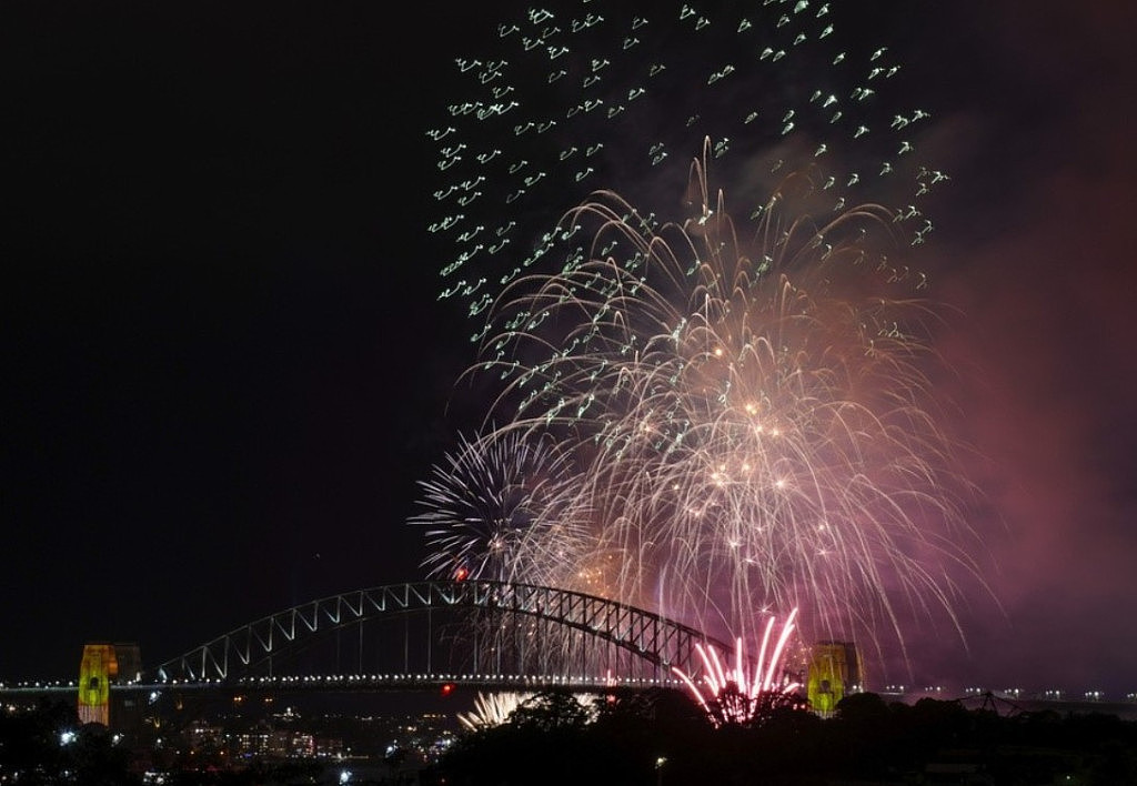 悉尼跨年烟花秀震撼上演！万枚烟花点亮夜空，美不胜收（视频/组图） - 8