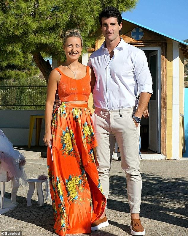 Scott and Mina O'Neill (pictured in Greece) run Rethink Investing after building up a personal property portfolio worth $81million that has landed them on the Young Rich List