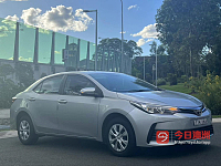 2019年 Toyota Corolla 18L 自动