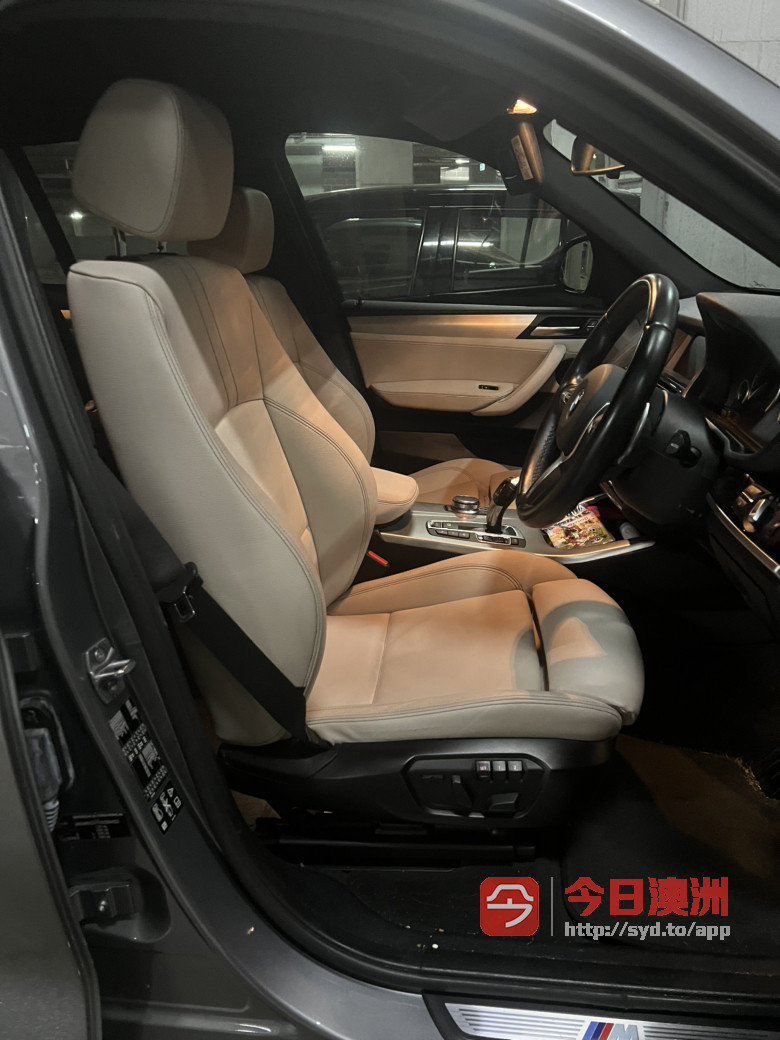 今日悉尼BMW 2016年 X3 20L 自动 BMW 2016年 X3 20L 自动