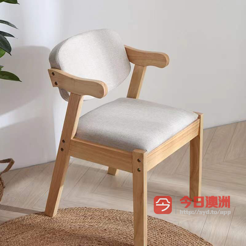 全新实木简易餐椅新品首发原厂直出款式多样