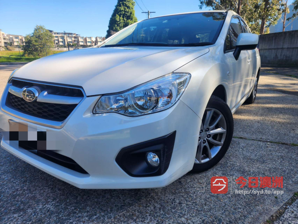 回国急售Subaru 2014年 Impreza 20L 自动