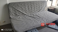 95新宜家折叠沙发床15m2m  展开为完整弹簧床垫