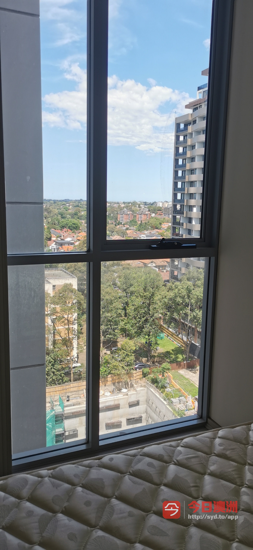 今日悉尼Burwood Westfield隔壁高层主卧出租 Burwood Westfield隔壁高层主卧出租
