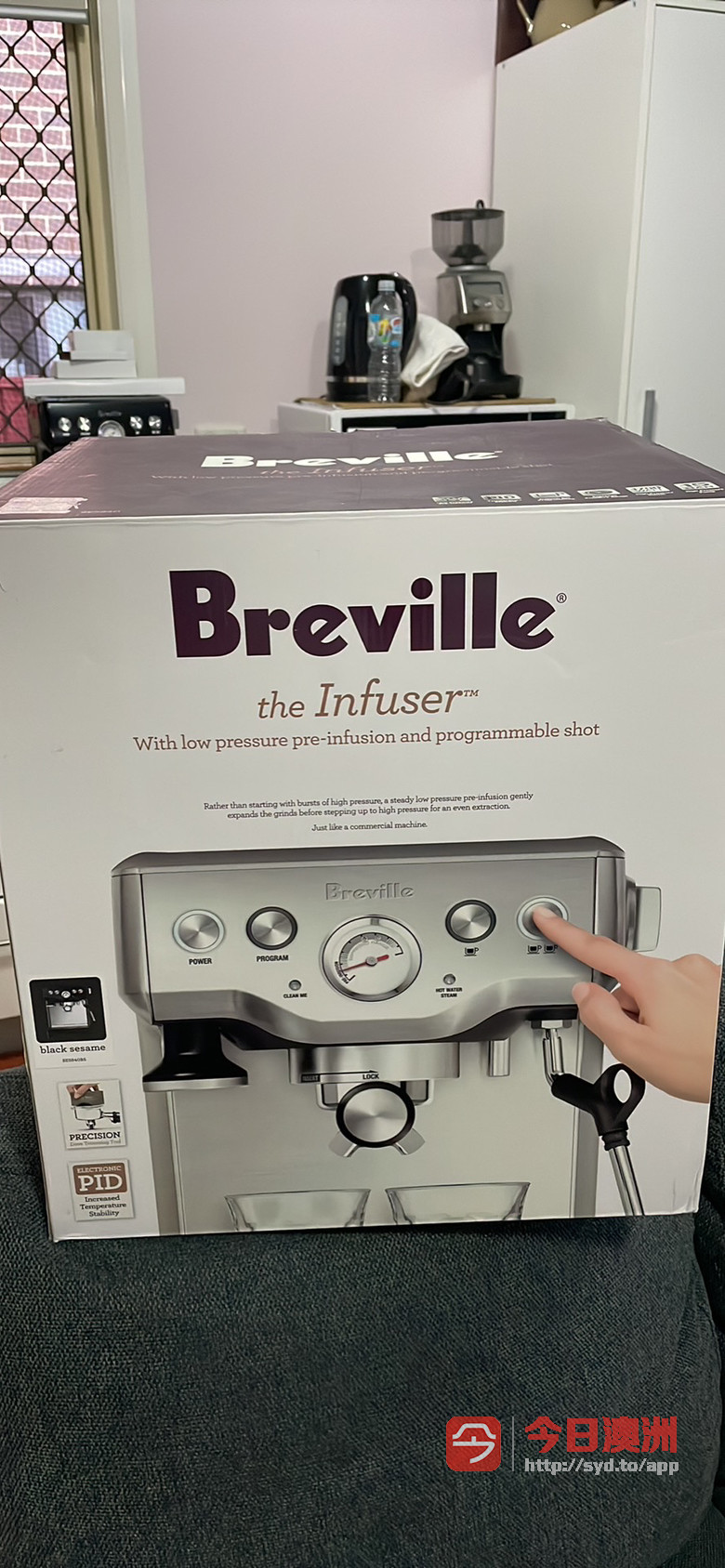 Breville 咖啡機 鋼琴黑BES840